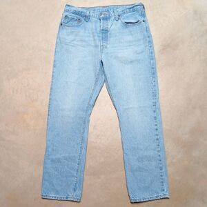 Levi's Premium 501 Jeans Mens 33x30 Big E Medium Wash Straight Leg Denim